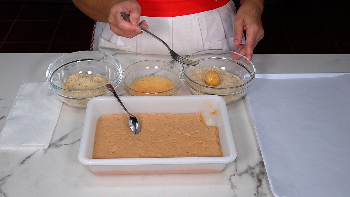 CROQUETAS DE GAMBAS O CAMARONES, APERITIVO ESPECIAL NAVIDAD - loli Domínguez - Foto 15