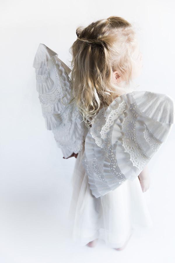 DIY angel wings