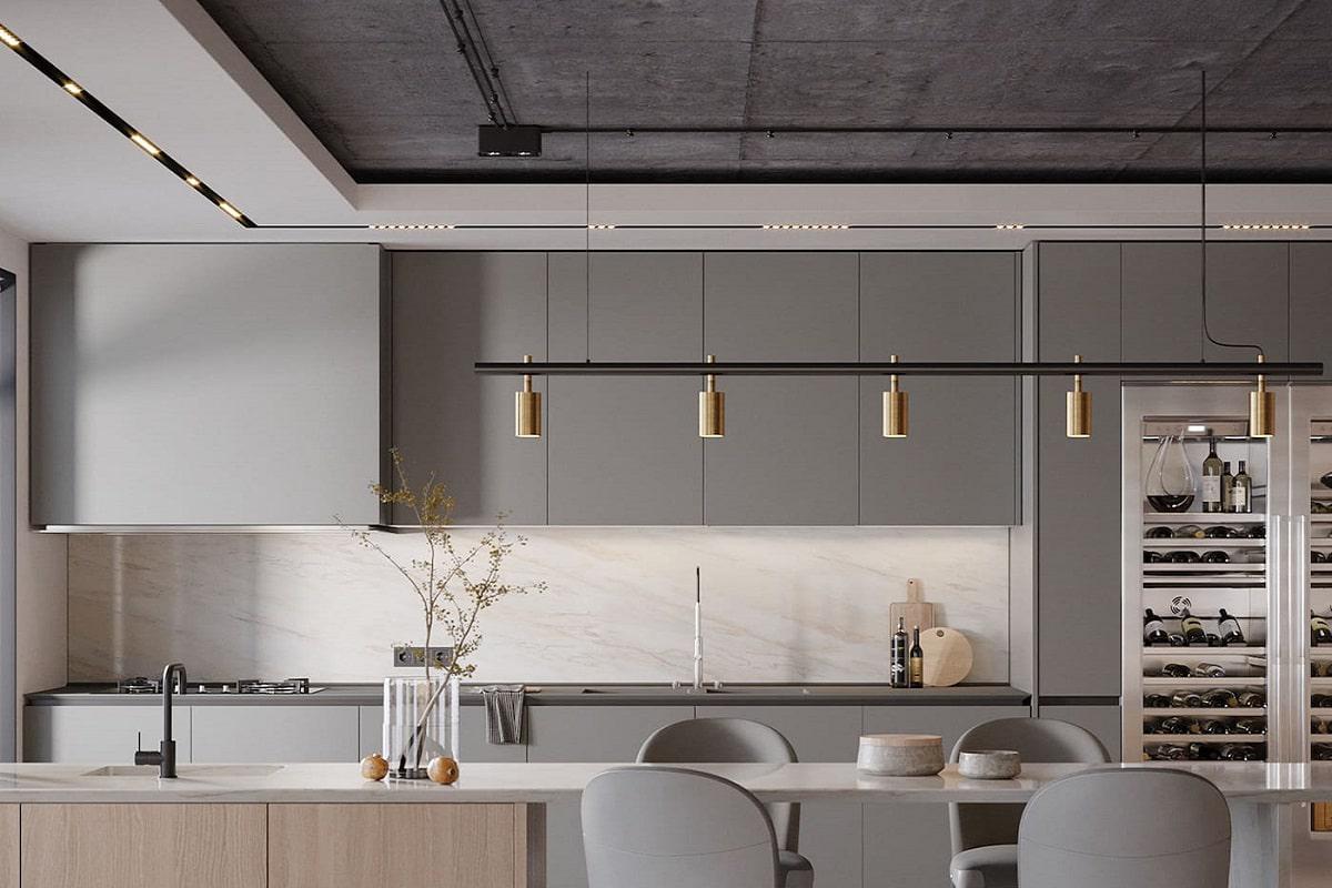 color-gris-claro-cocina