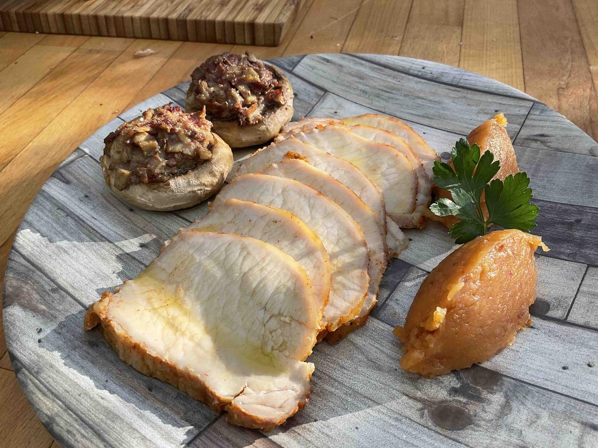 LOMO bien JUGOSO en Navidad EN SU PUNTO! 👍🏻😋🎄