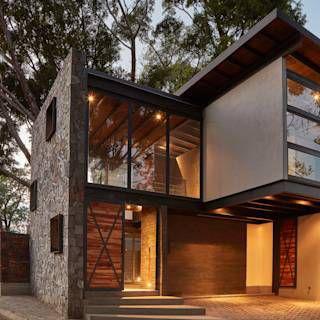 Diseños de casas tipo loft de dos pisos