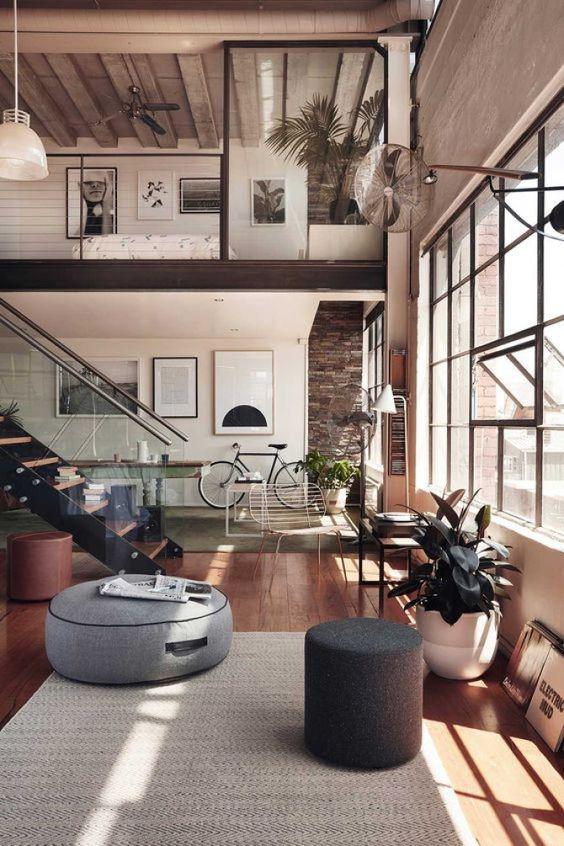 Interiores de casas estilo loft