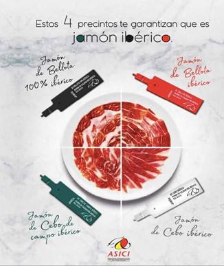Jamón ibérico precintos para seleccionar el mejor jamón ibérico