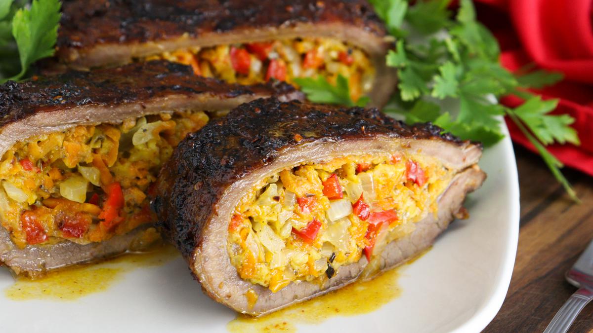 matambre relleno libro horno