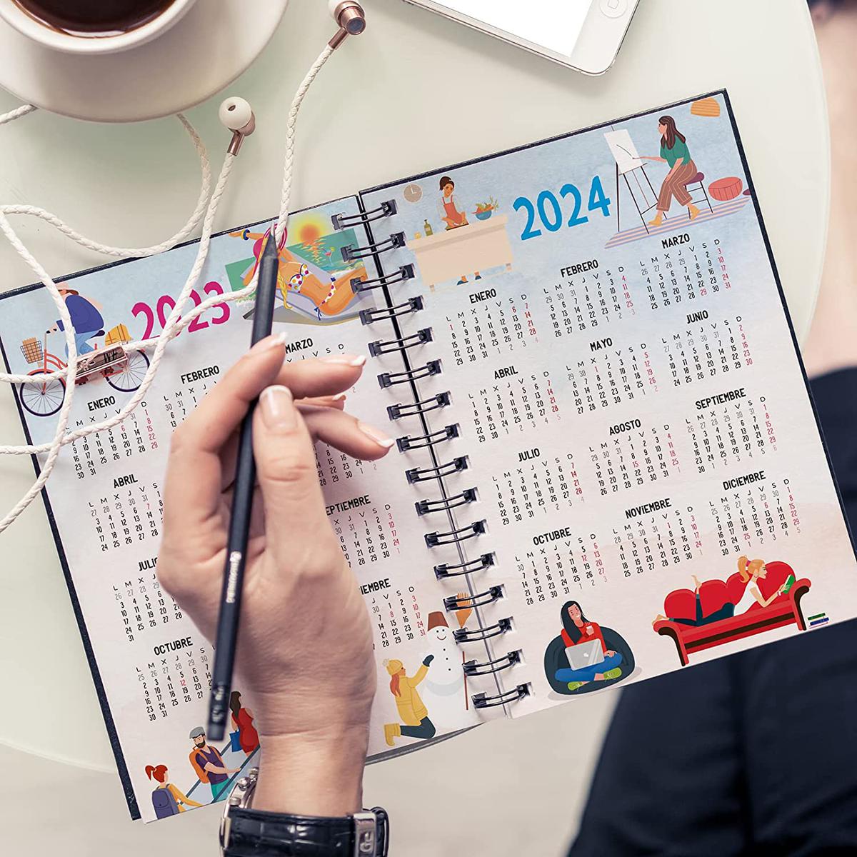 agenda ilustrada 2023