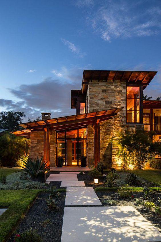 Diseños de casas clásicas rústicas