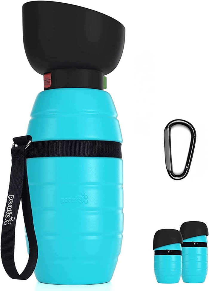 bebedero portátil para perros Pecute