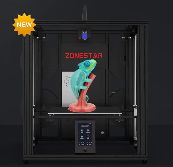 Zonestar Z9V5Pro - Impresión multicolor