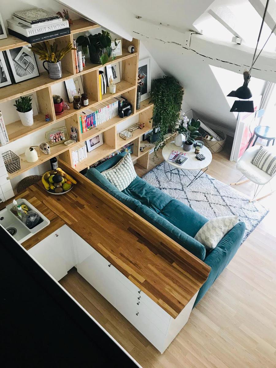 Decoración apartamento de 55m²