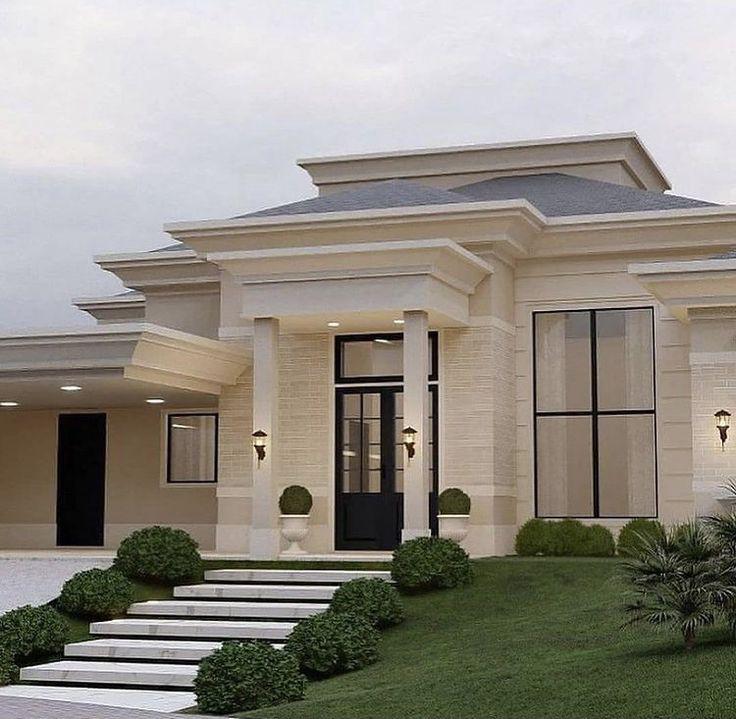 Fachadas de casas elegantes y bonitas