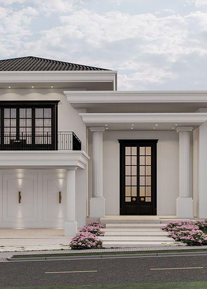 Fachadas de casas elegantes y bonitas