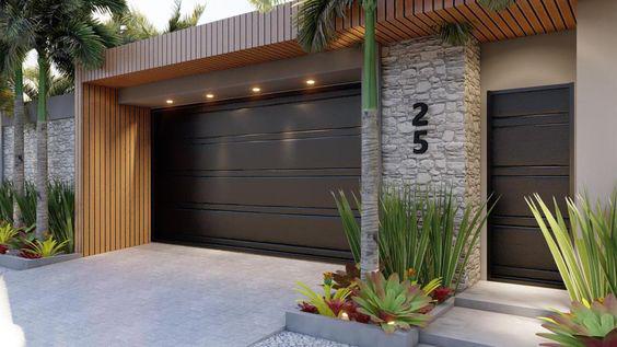 Portones para casas bonitas