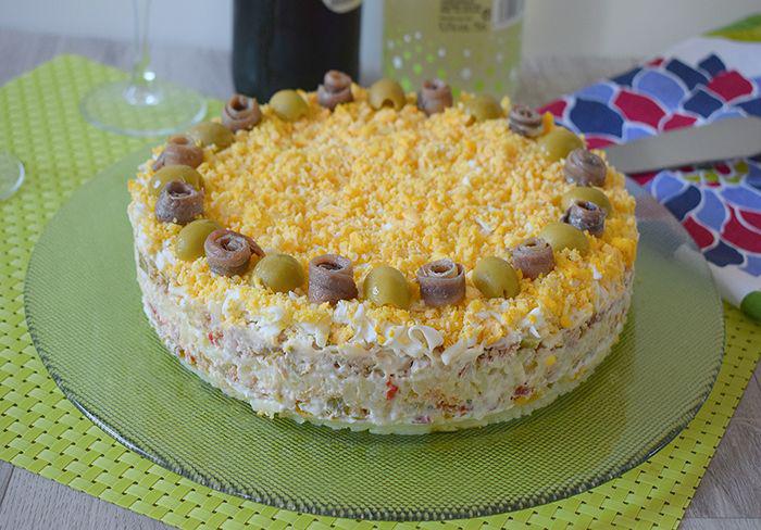 pastel de patata y atun