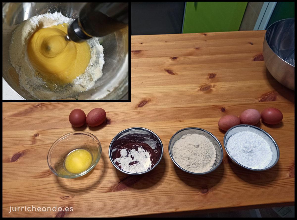 Preparar los ingredientes para la base