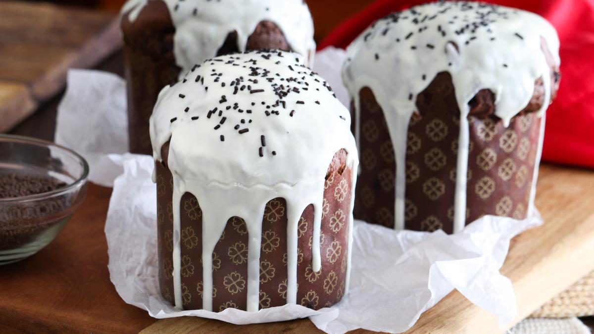 pan dulce chocolate panettone