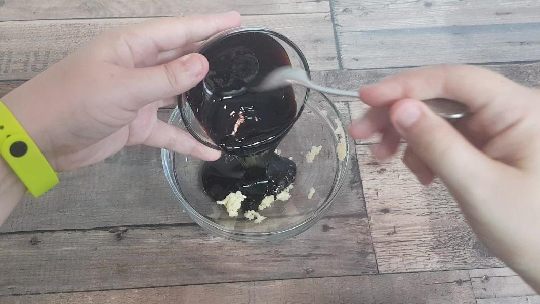 Secreto balsámico con cuscús al ajo