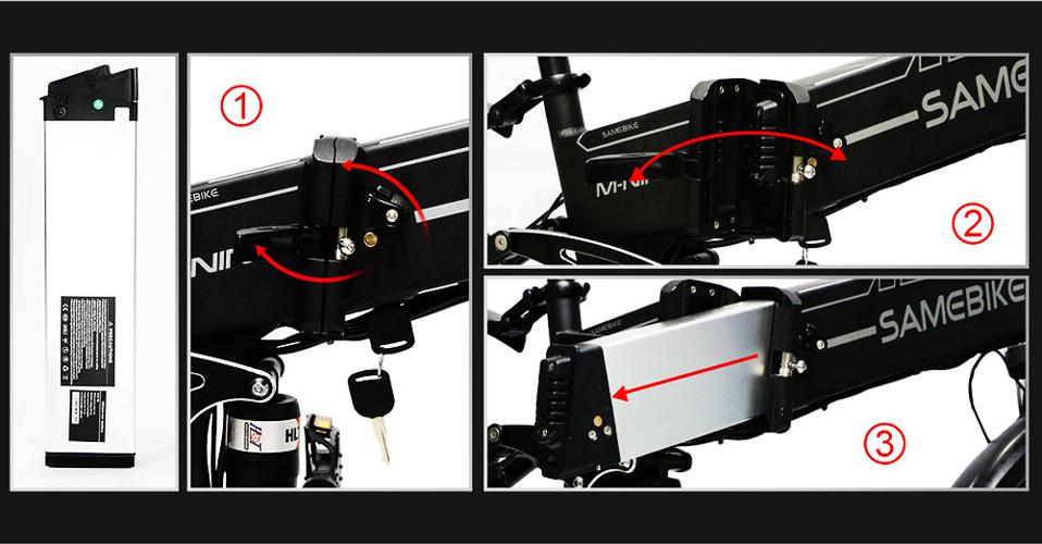 SAMEBIKE LO26-II - Batería