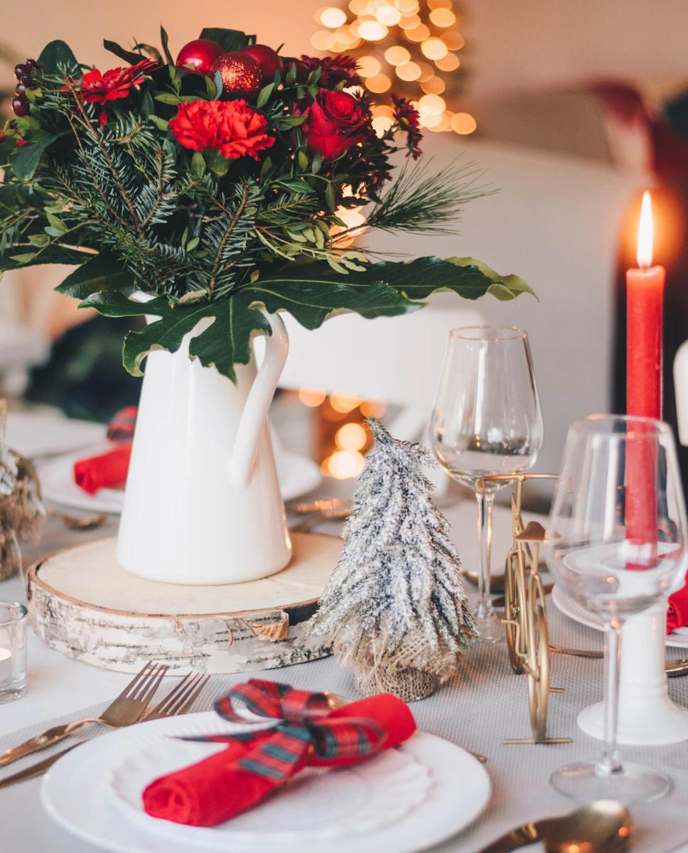 6 centros de mesa navideños que se hacen en un 2x3 4