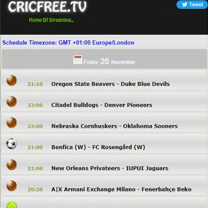 ver deportes en crickfree.be