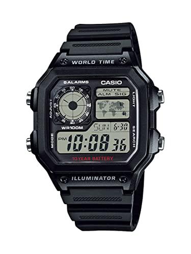 Casio Digital AE-1200WH-1AVCF