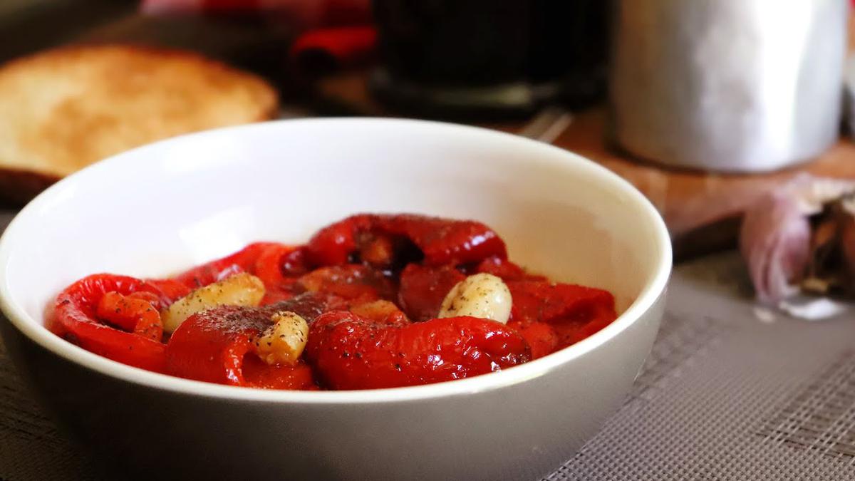 morrones asados pimientos