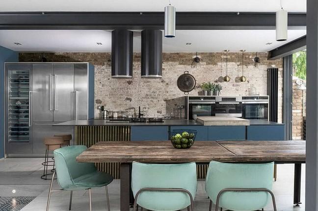 cocina de estilo industrial