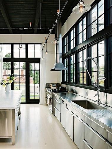 cocina de tipo industrial