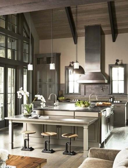 cocinas con diseño industrial