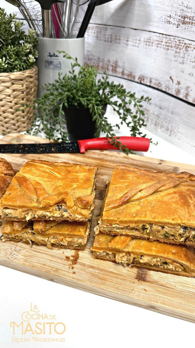 Receta de empanada de mejillones 