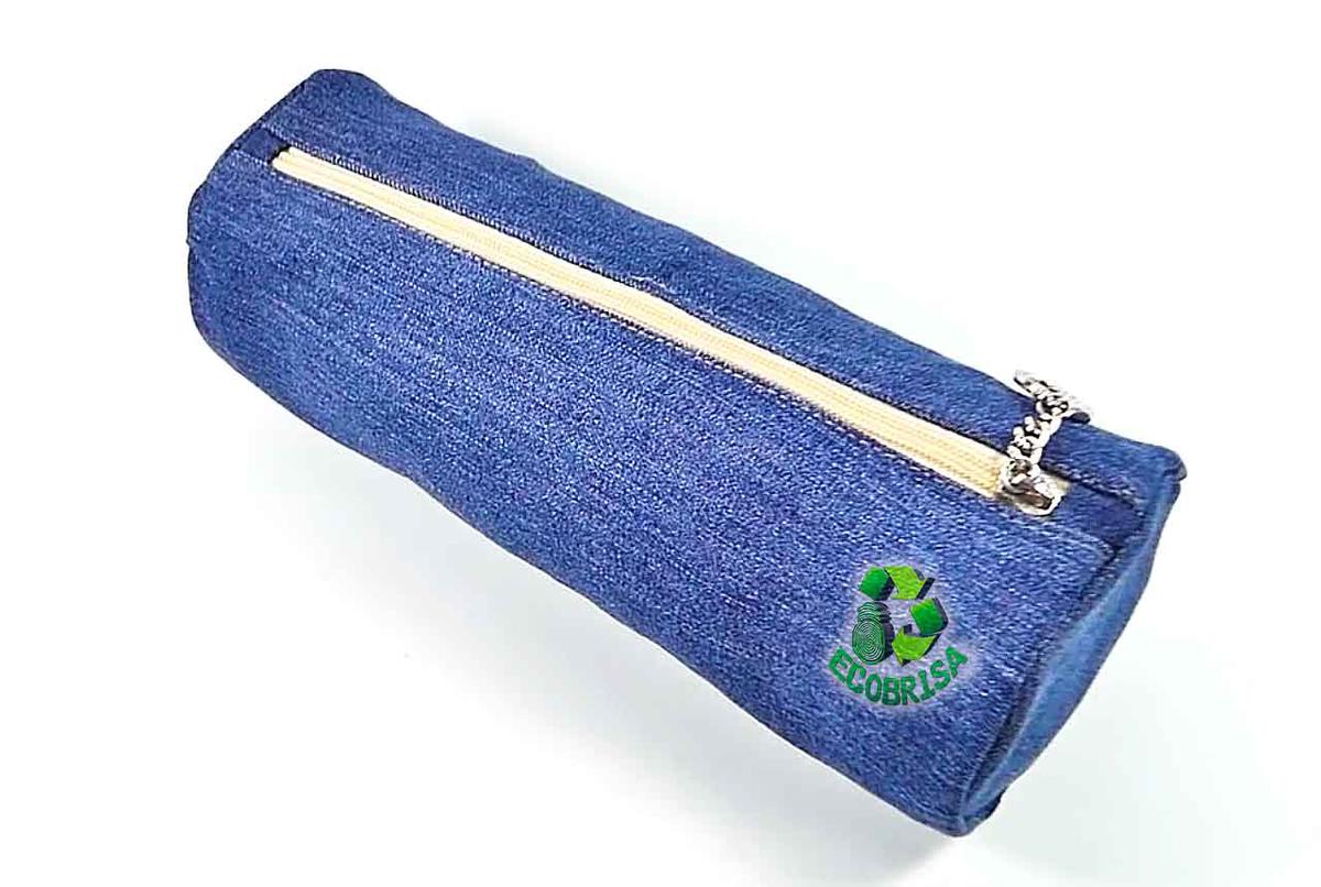 Estuche para lapices con jeans