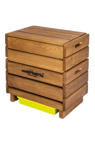 multiHuerto CVCP - Vermicompostador de Madera Frutero Completo