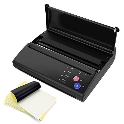 TATELF impresora termocopiadora Máquina de plantillas de transferencia de con 20 piezas A4 transferencia de papel