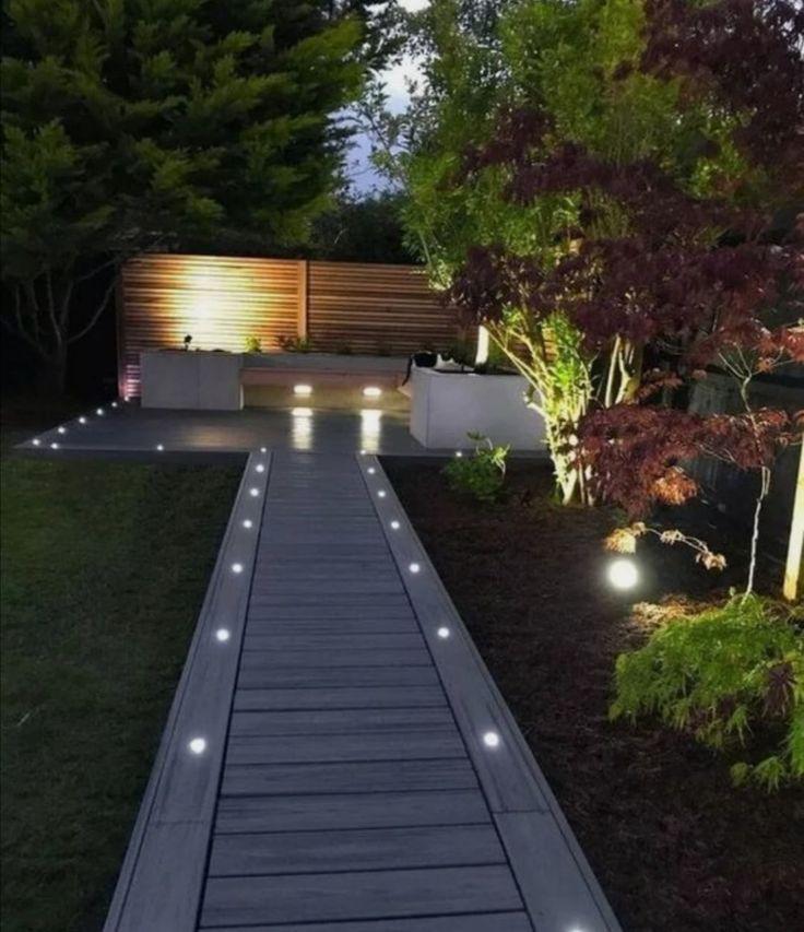 Luces empotradas para exterior