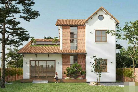 Diseños clásicos y rústicos con techo a dos aguas