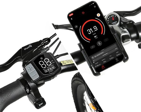 Pantalla y soporte de móviles