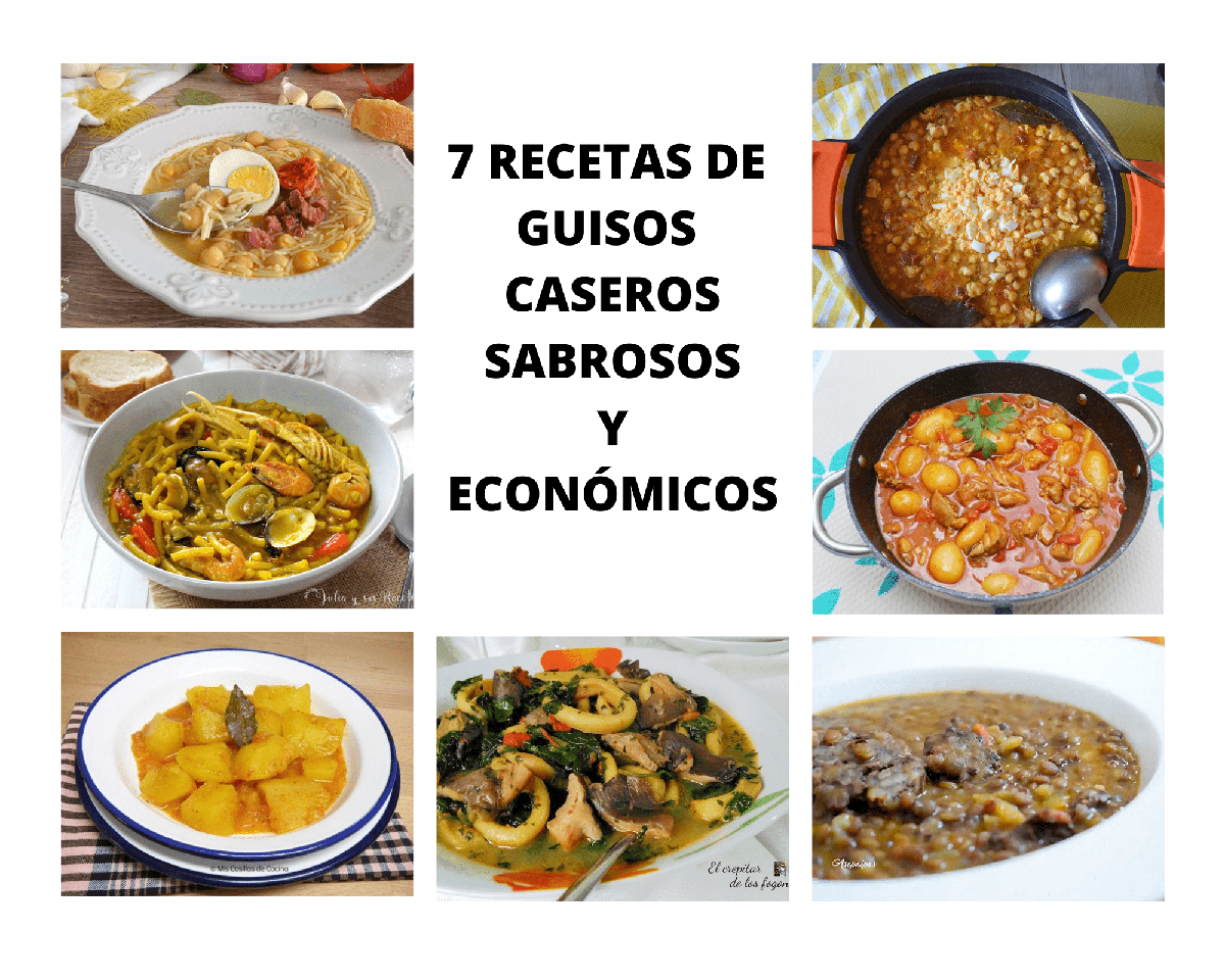 recetas de guisos caseros