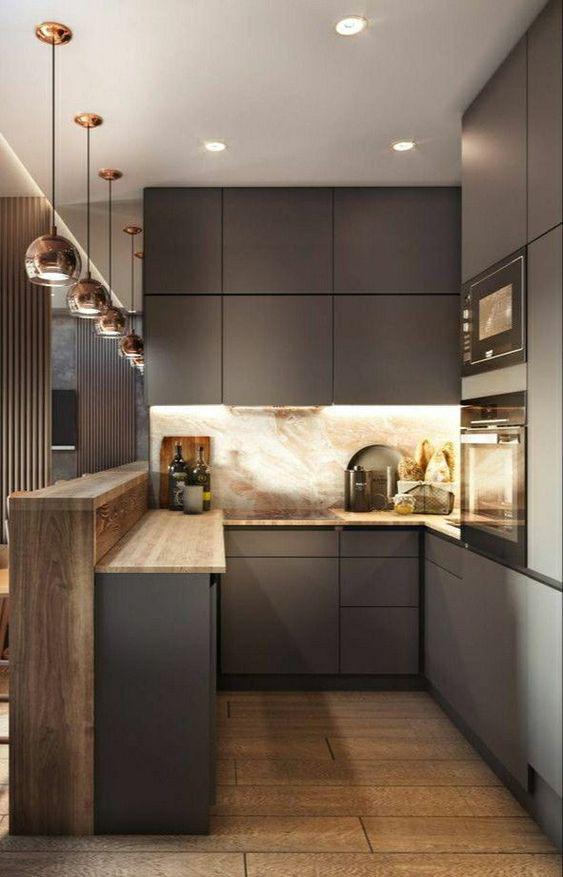 Cocinas americanas modernas