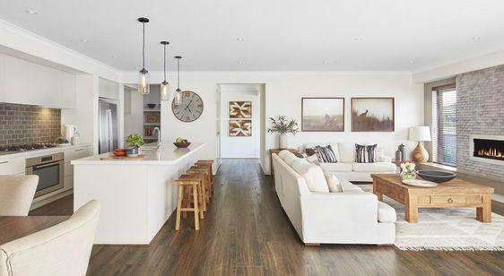 Cocinas americanas en espacios abiertos