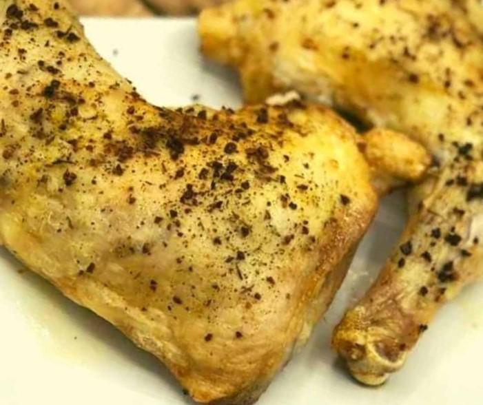 Contramuslos de pollo crujiente