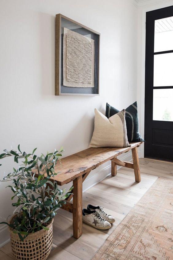 Recibidores con banca