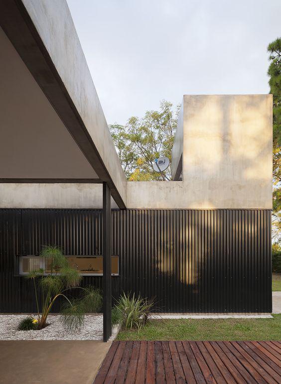 Fachadas con revestimiento de wpc