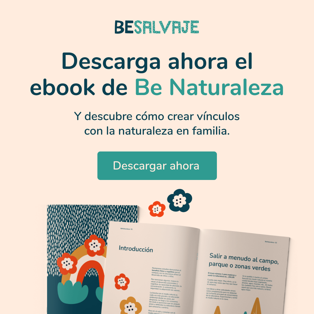 Anuncio de descagable gratuito del curso crianza urbana y naturaleza