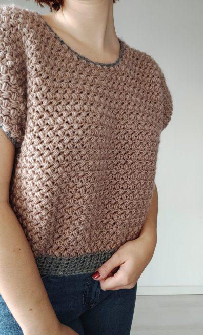 punto Bean Stitch a crochet