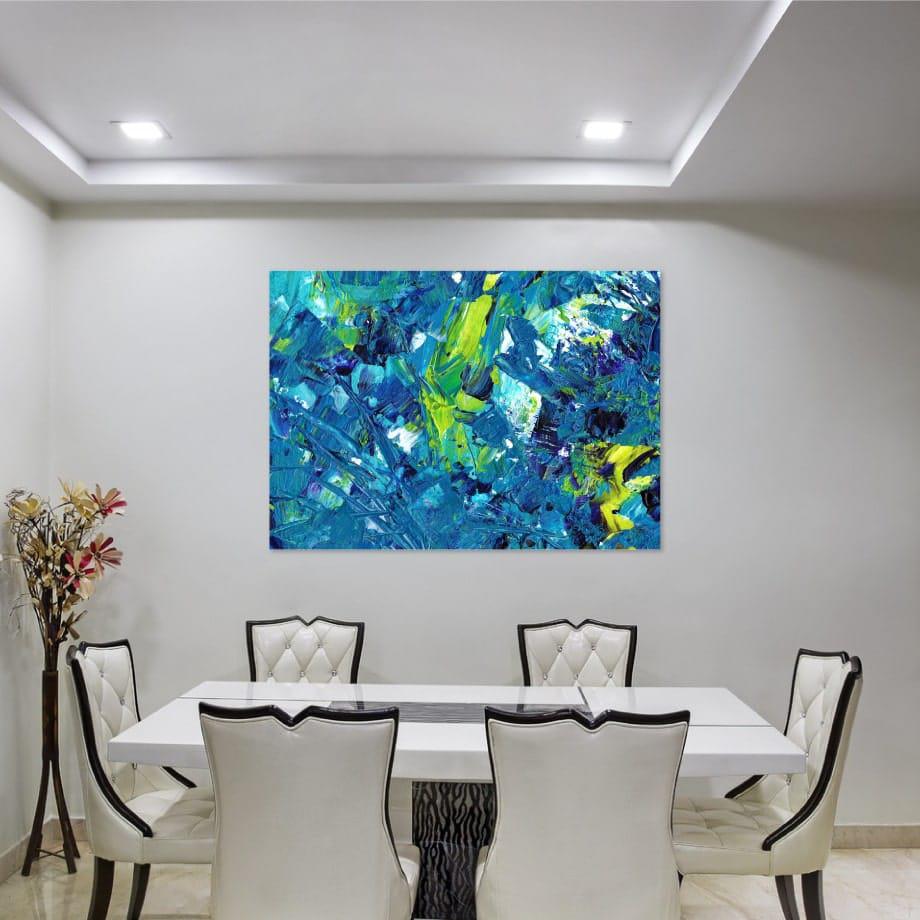 Cuadro abstracto acrílico