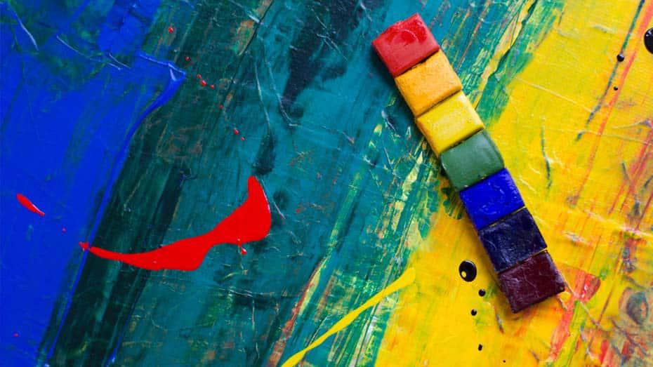 Colores para Cuadros abstractos modernos