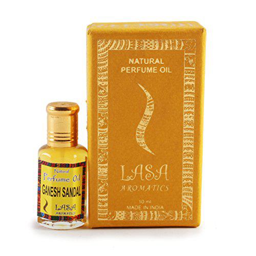 Lasa aromáticas aroma de Natural Ganesha de aceite de sándalo Perfume 100% aromatizar y naturales – 10 ml