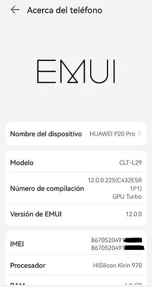 como encontrar el imei