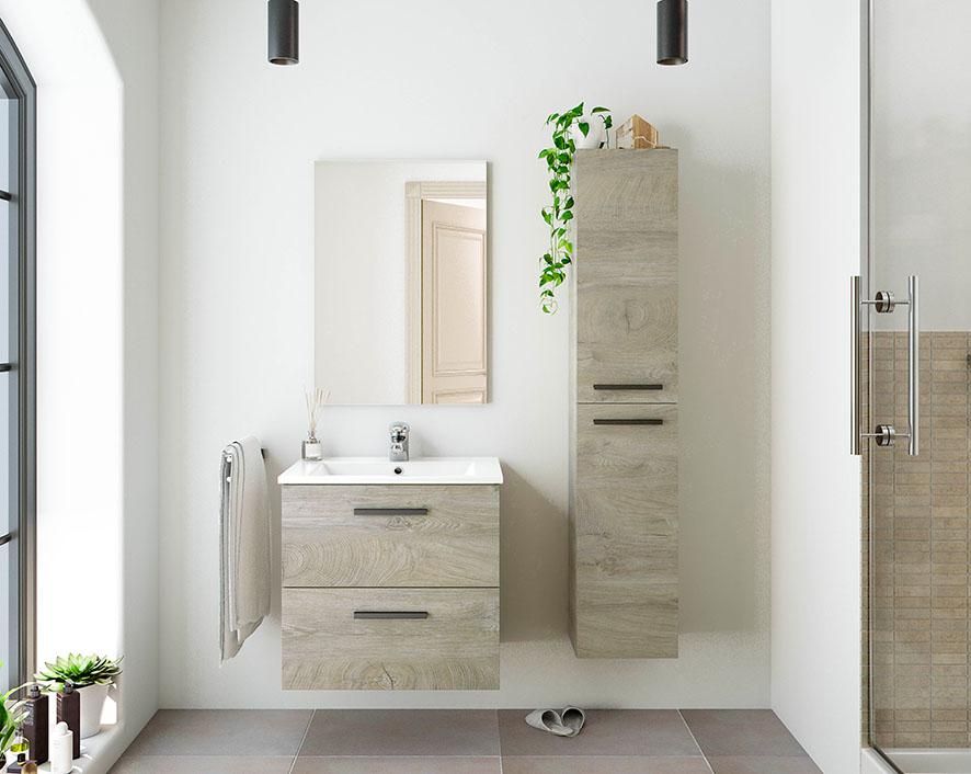 decorar con plantas el baño