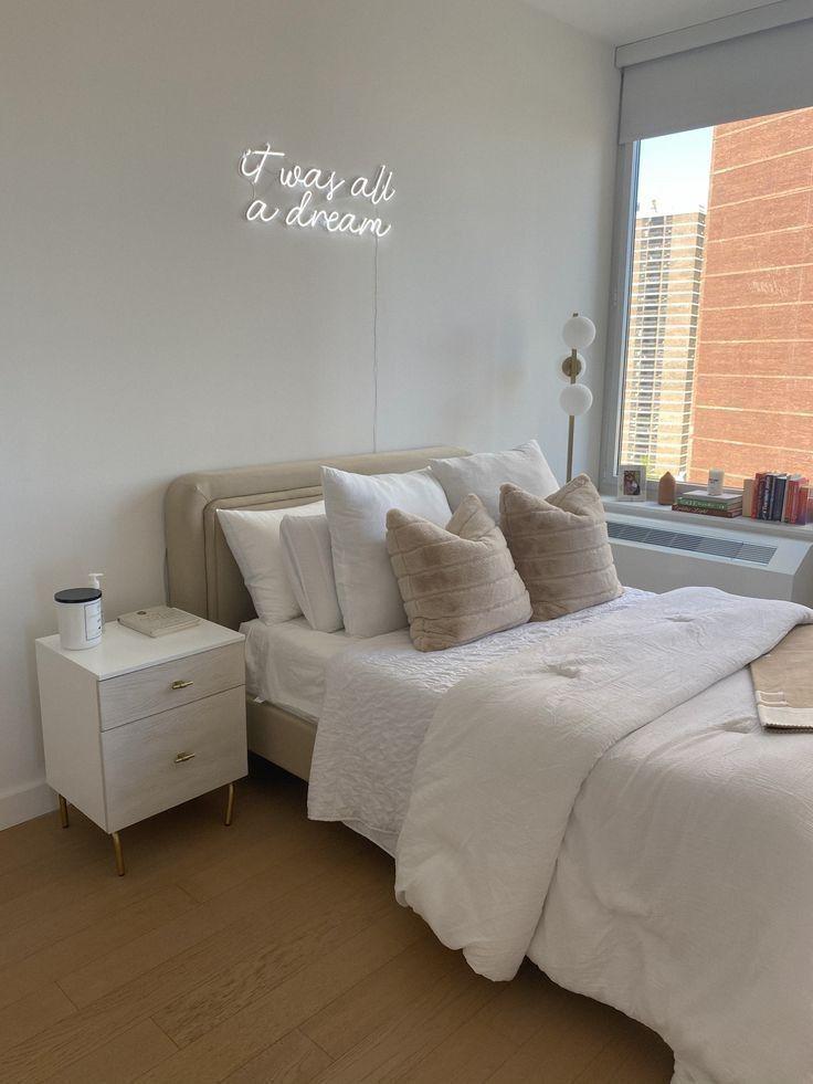 Recamaras decoradas con letreros led