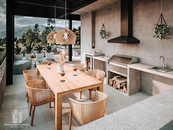 Diseños de comedores para jardín